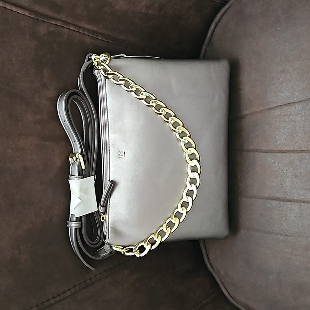 Liz Claiborne Zoey Platinum Small Crossbody Bag